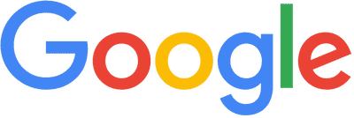 Google logo with different colored letters